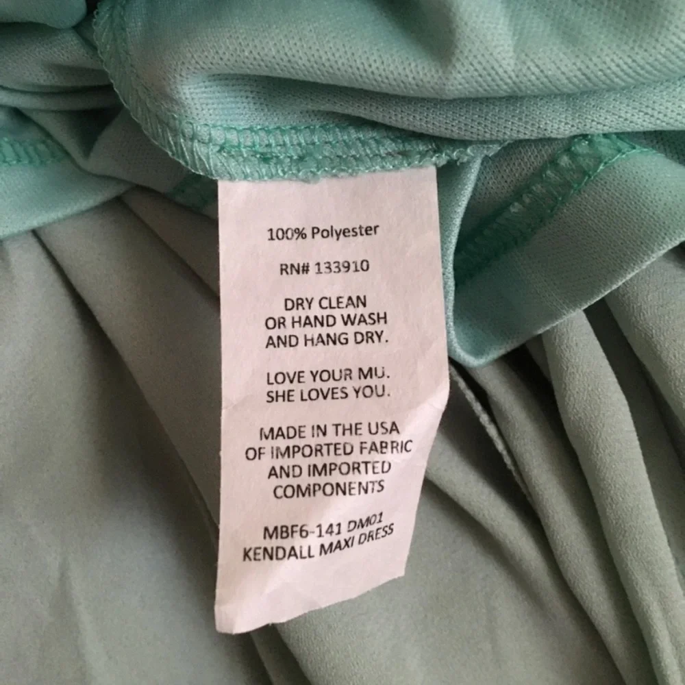 Show Me Your MuMu Kendall Maxi dress Sage Small - Picture 6 of 7